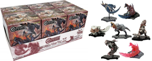カプコンフィギュアビルダー モンスターハンター スタンダードモデル Plus Vol.15 全7種セット 6種+ボーナスパーツ BOX
