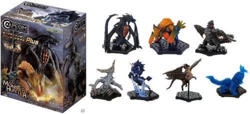 カプコンフィギュアビルダー モンスターハンター スタンダードモデル Plus Vol.3 全7種セット 全6種+ボーナスパーツ