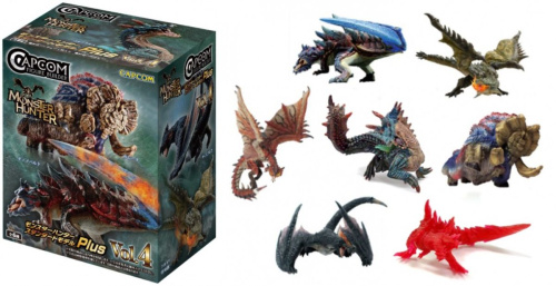 カプコンフィギュアビルダー モンスターハンター スタンダードモデル Plus Vol.4 全7種セット 全6種+ボーナスパーツ