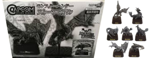 カプコンフィギュアビルダー モンスターハンター ストーンモデル Vol.1 全7種セット BOX 6種+ボーナスパーツ