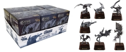 カプコンフィギュアビルダー モンスターハンター ストーンモデル Vol.3 全7種セット BOX 6種+ボーナスパーツ