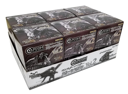 カプコンフィギュアビルダー モンスターハンター ストーンモデル Vol.2 全7種セット BOX 6種+ボーナスパーツ