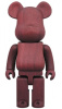 ベアブリック 400％ BE@RBRICK カリモク PURPLEHEART