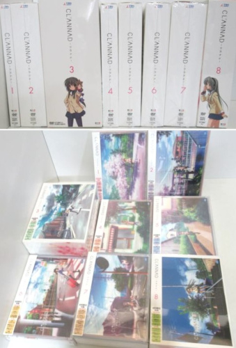 クラナド TVアニメーション CLANNAD DVD 全8巻セット 初回限定版