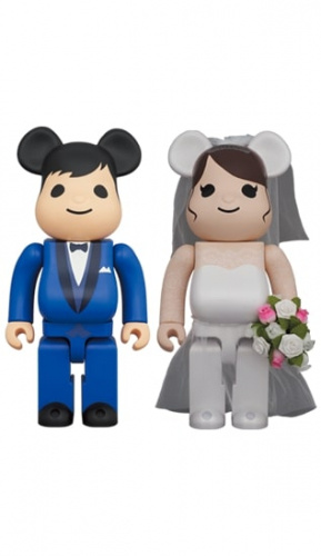 ベアブリック 400％ BE@RBRICK グリーティング 結婚 4 PLUS