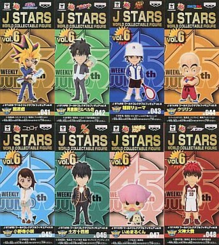 ジャンプ J STARS ワールドコレクタブルフィギュアvol.6 全8種セット