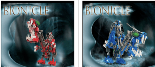 LEGO 8558 バイオニクル カードック&ガードック