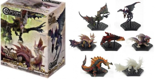 カプコンフィギュアビルダー モンスターハンター スタンダードモデル Plus Vol.5 全7種 全6種+ボーナスパーツ