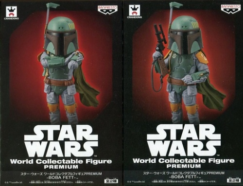 スター・ウォーズ　ワールドコレクタブルフィギュアPREMIUM BOBA FETT ボバ・フェット 全2種セット