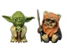 スター・ウォーズ　ワールドコレクタブルフィギュアPREMIUM YODA＆EWOK 全2種セット