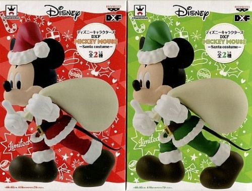 ディズニーキャラクターズ DXF MICKEY MOUSE Santa costume サンタ 全2種