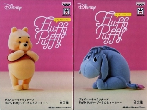 ディズニーキャラクターズ Fluffy Puffy～プーさん&イーヨー～ 全2種
