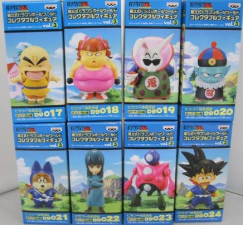 ドラゴンボール ワールドコレクタブルフィギュア vol.3 全8種