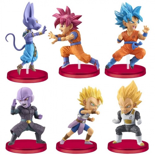 ドラゴンボール超 ワールドコレクタブルフィギュア BATTLE OF SAIYANS vol.5 全6種セット