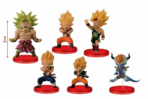 ドラゴンボールZ　ワールドコレクタブルフィギュア BATTLE OF SAIYANS vol.4 全6種セット