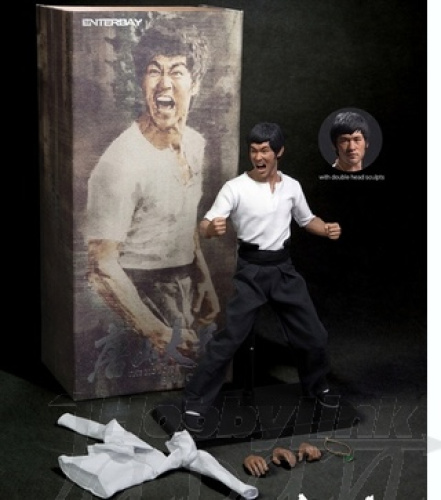 ブルース・リー ドラゴン 危機一発 1/6 リアルマスターピース コレクティブル フィギュア チェン・チャオワン