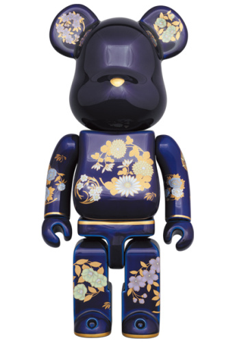 ベアブリック 400％ BE@RBRICK 有田【瑠璃花丸紋】