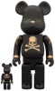 BE＠RBRICK ベアブリック 100％ & 400％ mastermind JAPAN BLACK & GOLD