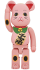 ベアブリック 1000％ BE@RBRICK 招き猫 赤蓄光