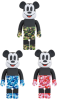 ベアブリック 1000％ BE@RBRICK BAPE MICKEY MOUSE ベイプ ミッキーマウス  3色セット