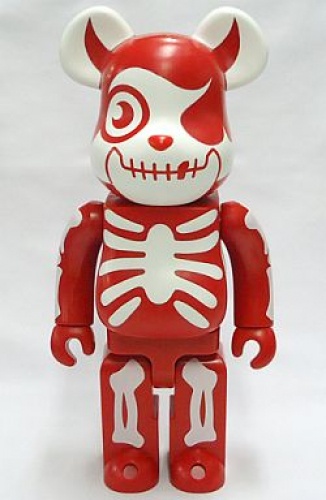 BE＠RBRICK ベアブリック 400％ BALZAC ATOM-RAGE VAMPIRE 赤