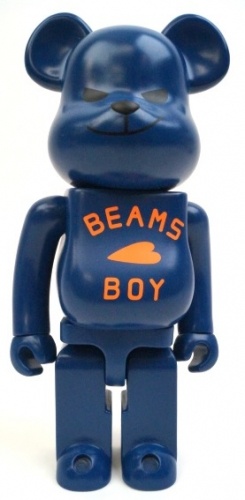 BE＠RBRICK ベアブリック 400％ BEAMS BOY (ブルー)