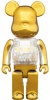 ベアブリック MY FIRST BE@RBRICK 400％ B@BY GOLD & SILVER Ver.