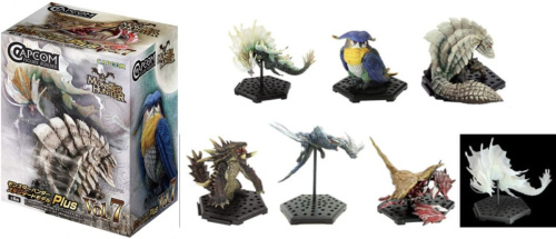 カプコンフィギュアビルダー モンスターハンター スタンダードモデル Plus Vol.7 全7種 全6種+ボーナスパーツ