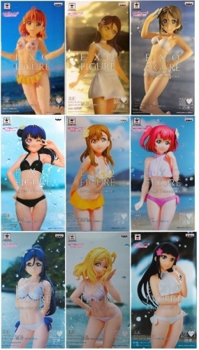 ラブライブ！サンシャイン!! EXQフィギュア SUMMER ver. 全9種セット