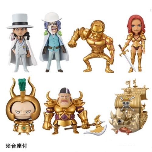 ワンピース ワールドコレクタブルフィギュア ONE PIECE FILM GOLD vol.5 全7種セット