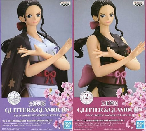 ワンピース GLITTER&GLAMOURS NICO ROBIN WANOKUNI STYLE Ⅱ ニコ・ロビン 全2種セット