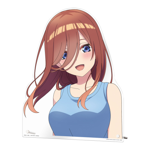 一番くじ 五等分の花嫁＊ ～あなたと過ごす、特別な日～ H賞 中野三玖 バストアップアクリルボード
