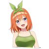 一番くじ 五等分の花嫁＊ ～あなたと過ごす、特別な日～ I賞 中野四葉 バストアップアクリルボード