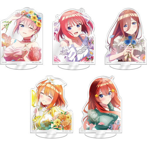一番くじ 五等分の花嫁＊ ～あなたと過ごす、特別な日～ K賞 アクリルスタンド 全5種セット