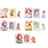 一番くじ 五等分の花嫁＊ ～あなたと過ごす、特別な日～ M賞 クリアファイル＆ステッカーセット 全5種セット