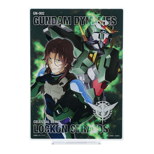 一番くじ 機動戦士ガンダム00 -GUNDAM MEISTERS- C賞 ロックオン・ストラトス ビッグアクリルスタンド