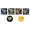一番くじ 機動戦士ガンダム00 -GUNDAM MEISTERS- F賞 ラバーコースター 全6種セット