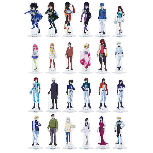 一番くじ 機動戦士ガンダム00 -GUNDAM MEISTERS- G賞 アクリルスタンド 全24種セット