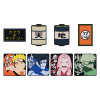 一番くじ NARUTO-ナルト- 中忍試験編 J賞 ラバーコースター 全8種セット