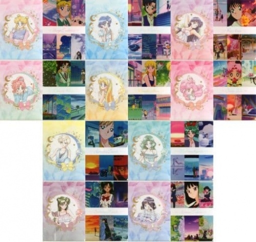 一番くじ 美少女戦士セーラームーン Dreamy Colors Collection F賞 クリアファイルセット～乙女の日常コレクション～ 全10種