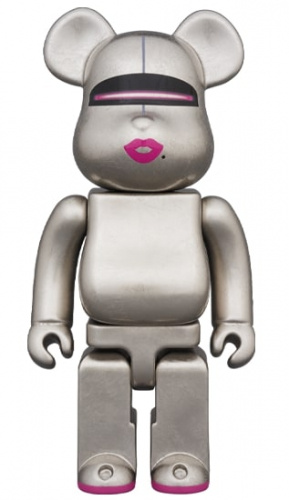 ベアブリック 400％ BE@RBRICK 九谷 HAJIME SORAYAMA（PURE PLATINUM LEAF）