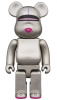 ベアブリック 400％ BE@RBRICK 九谷 HAJIME SORAYAMA（PURE PLATINUM LEAF）