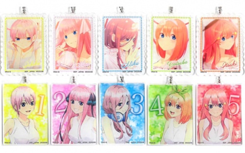 五等分の花嫁 アクリルプレートキーホルダー 全10種セット