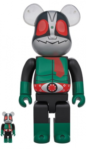 ベアブリック 400％ BE@RBRICK 仮面ライダー旧2号 100％ & 400％