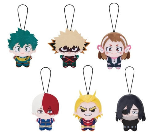 僕のヒーローアカデミア チビちびぐるみ～GiGO限定～ 全6種セット