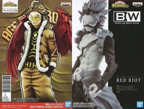 僕のヒーローアカデミア AGE OF HEROES HAWKS ＆ RED RIOT 全2種セット