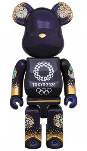 ベアブリック 400％ BE@RBRICK 有田焼 2 （東京 2020 オリンピックエンブレム）