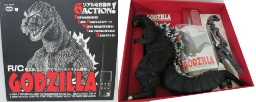東京マルイ R/C 1/100 初代ゴジラ RCゴジラ 独立6chラジオコントロールシステム搭載