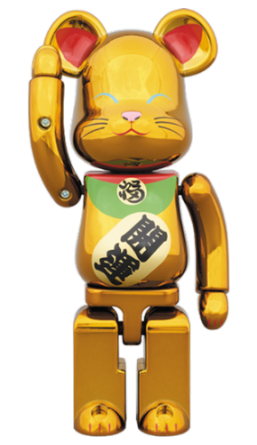 超合金 BE@RBRICK 招き猫 金メッキ 弐