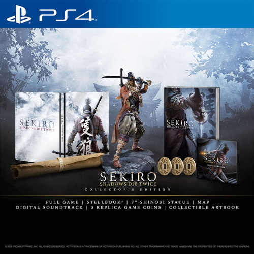 [PS4]イーカプコン限定 SEKIRO: SHADOWS DIE TWICE Collector's Edition(セキロ:シャドウズ ダイ トゥワイス コレクターズエディション)(限定版)